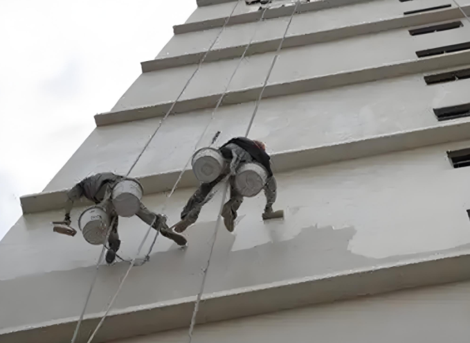 浦东涂料面外墙防水
